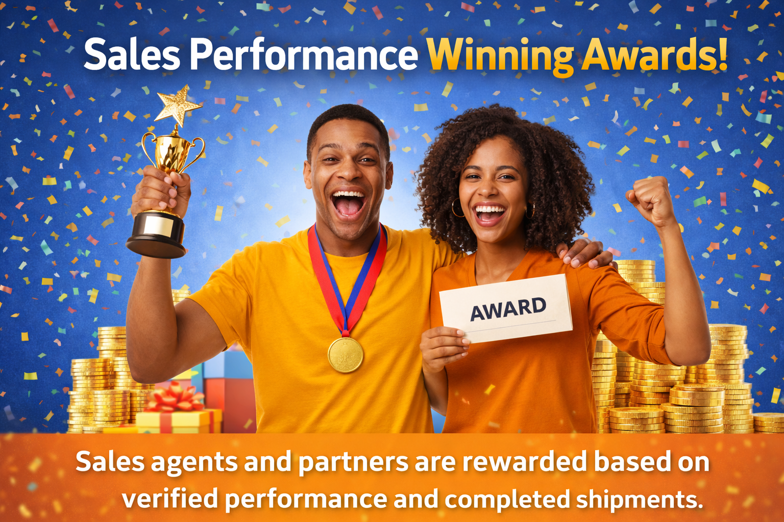 Sales performance rewards