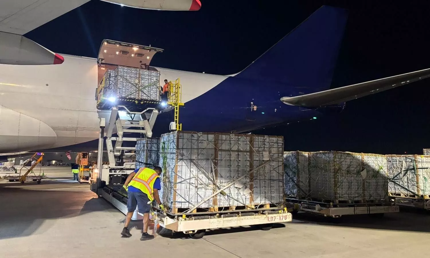 ACS helps to transport more than 400 tonnes of blueberries