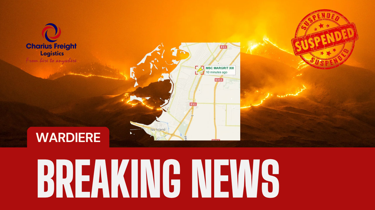 War disrupts Carrier or Vessels movements , Red Sea crisis