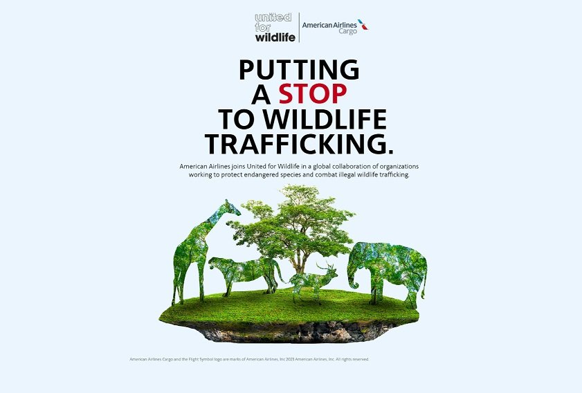 American Airlines Cargo raises awareness of wildlife trafficking