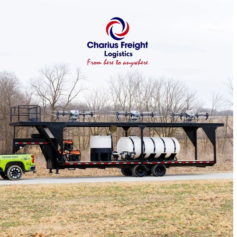 CUSTOMIZED DRONE  LOADOUT TRAILER