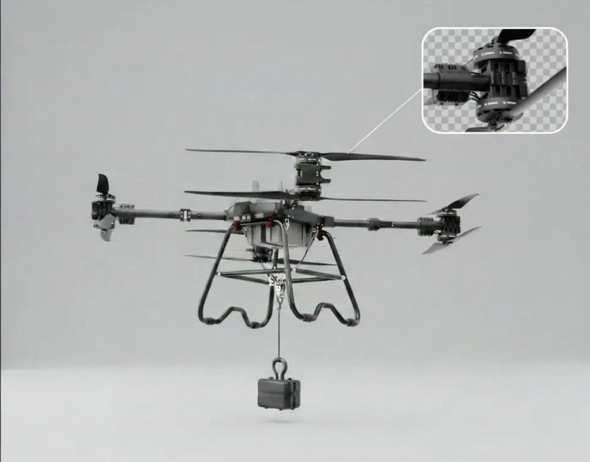 YS-200 Heavy-Lift Industrial Drone System