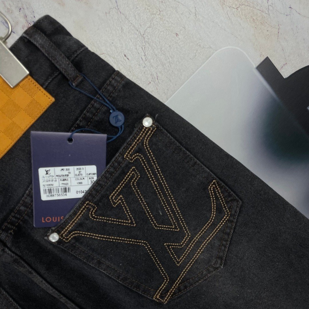 Luxury Design Lv Jeans original 100% thumbnail