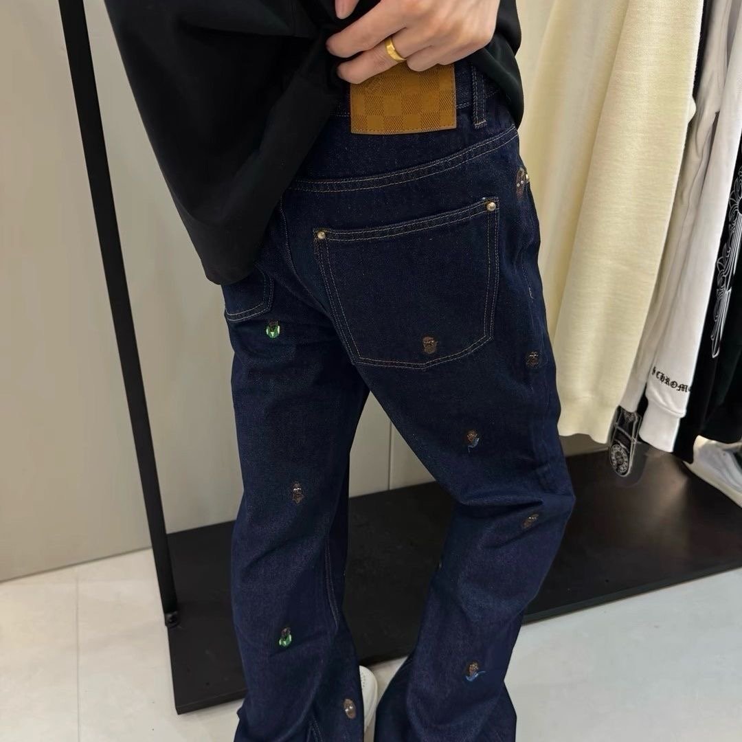 Luxury Design Lv Jeans original 100% thumbnail