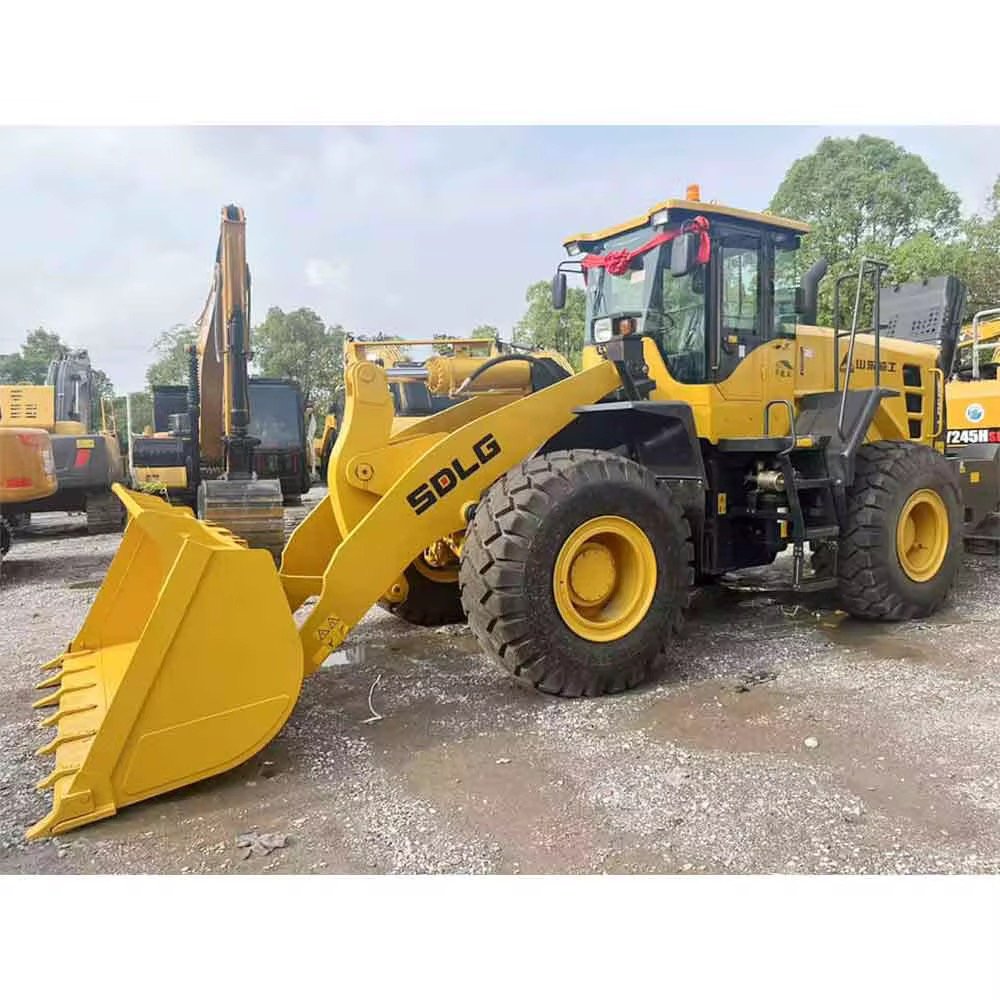 High Quality Used SDLG LG956L Front Loader 3 Ton Rated Load Weichai Engine Construction Equipment