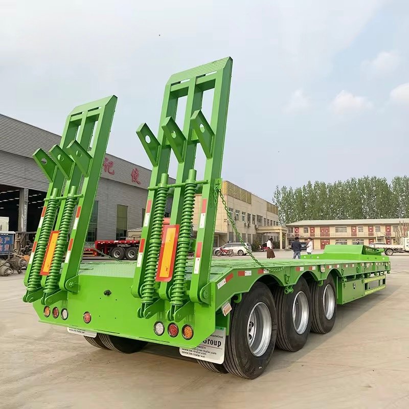 ZW group 60-ton lowbed semi-trailer thumbnail