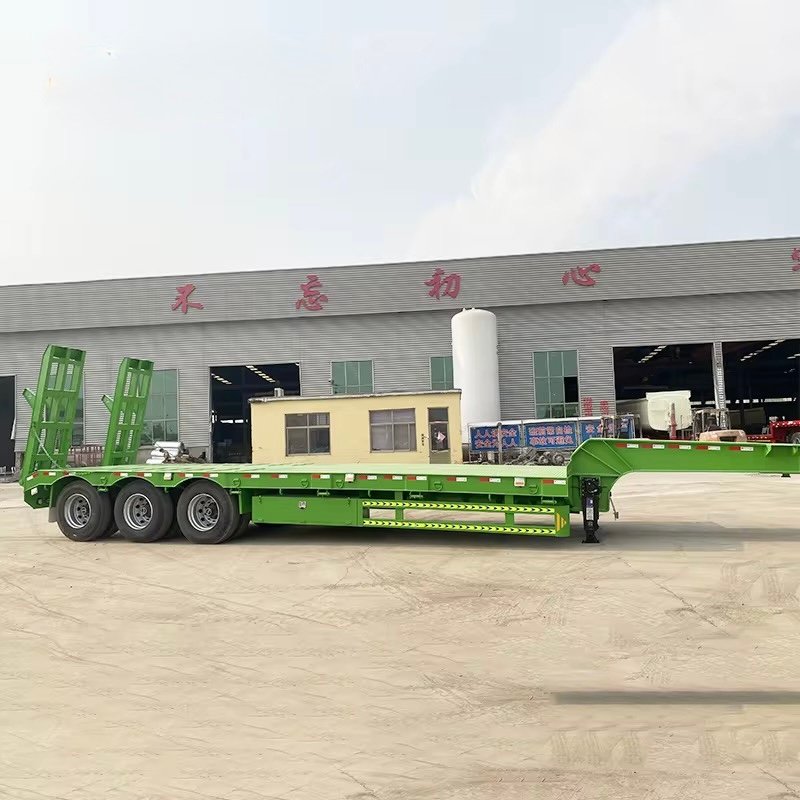 ZW group 60-ton lowbed semi-trailer