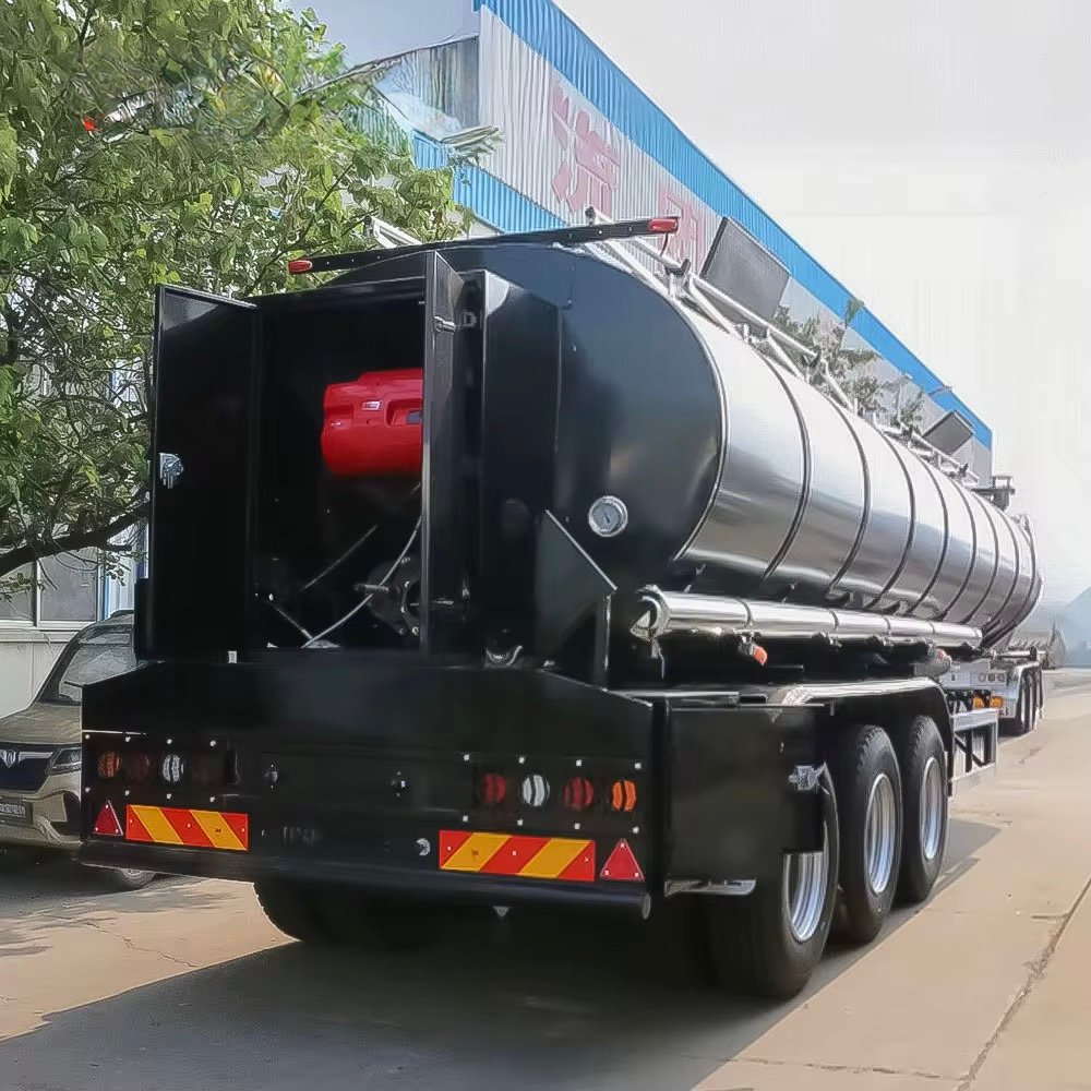 40000L Bitumen Asphalt Storage Tank Semi Trailer thumbnail