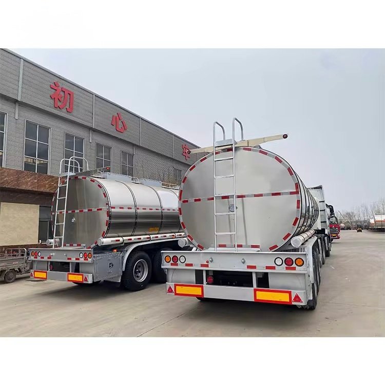 Commercial ZW 3 Axle 40000 Liters Fuel Tanker Trailer
