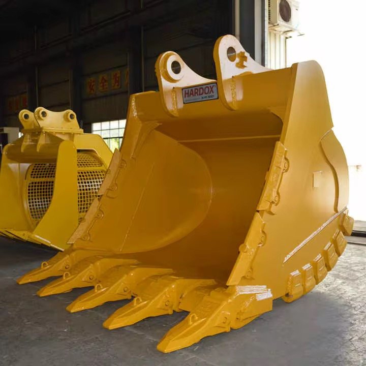 Rock Digging Bucket High Quality Factory OEM Excavator Attachment Heavy-Duty Mining Bucket
