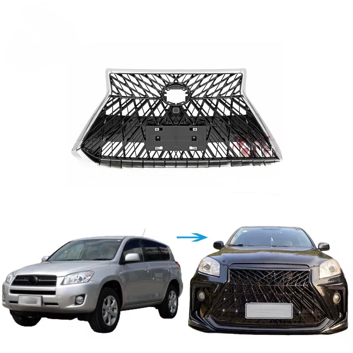 Modified body kit for Toyota RAV4 2009 -2012 thumbnail