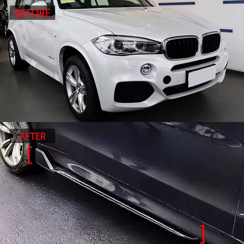 High Quality ABS material For 2014-2018 X5 F15 aerokit Bodykit Front Lip Splitter Side Skirt Diffuser
