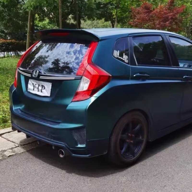 OEM Accessories Body Kit Upgrade GV Style Front Lip Rear Lip Side Skirt Car Bumper for Honda Jazz Gk5 Fit