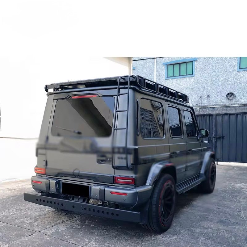 Manufacturer G-class W464 4x4 Rear Bull Bar for 2019y~ W463A G63 Bumper Guard Carbon Steel Car