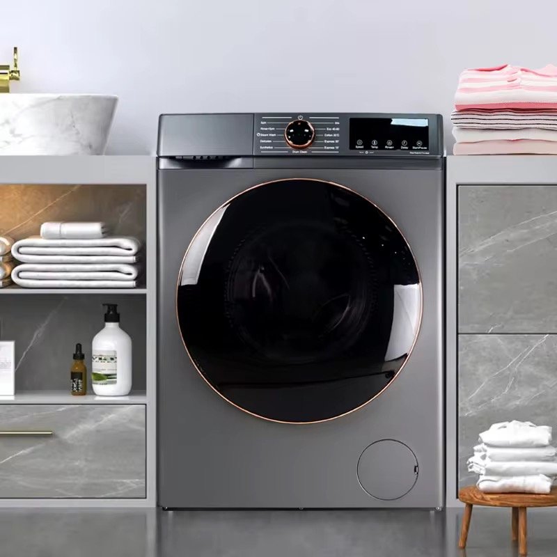 Turbo 360 Smart Front Loading 8/10/12/15kg 5-cu ft High Efficiency Stackable Washer Dryer